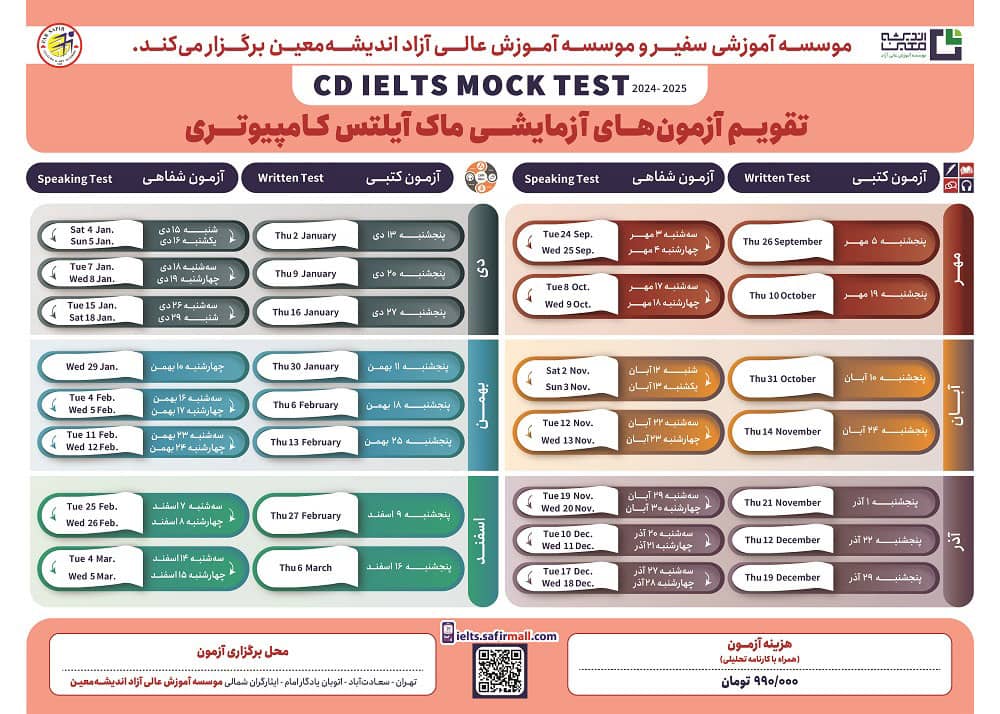 آزمون ماک آیلتس کامپیوتری