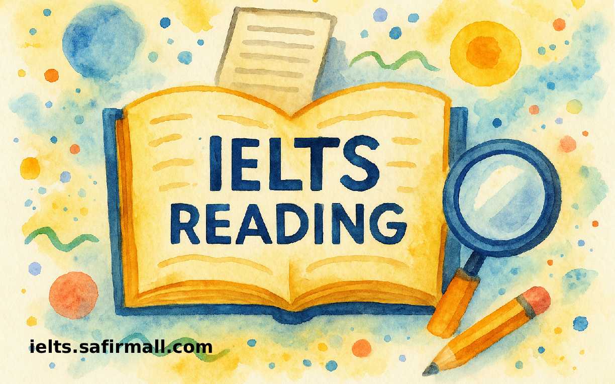 نمونه ریدینگ آیلتس