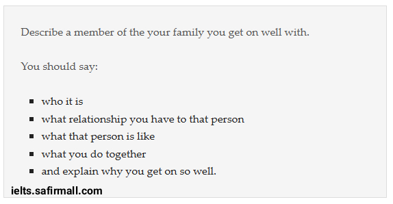 نمونه کیو کارت آیلتس 