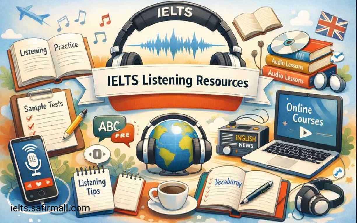 دانلود منابع لیسنینگ آیلتس